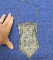 antique fancy mesh purse "flapper girl" 1920's