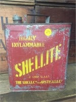 Shell running board tin