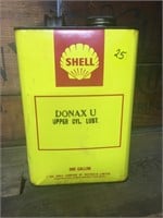Shell 1 gallon tin
