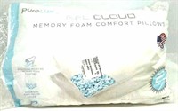 PureLux Gel Cloud Memory Foam Pillow 2-Pack