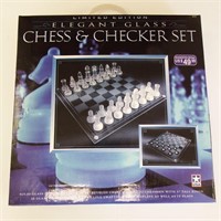 Limited Edition Elegant Chess & Checkers Set