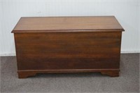 ca.1940's Walnut and Cedar Large Blanket Chest