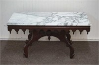Victorian style Marble Top Coffee Table