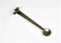 Canadian Anne Barros silver spoon with bells