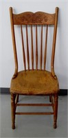 Antique Pine Pressback Casual Chair