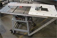 Delta 10" Table Saw with Guide & Wheels
