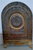 Antique Cast Iron Wood Stove Door