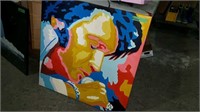 ABSTRACT ELVIS PAINTING