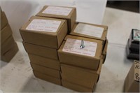 (18) Boxes of #10x3/4" 100PC Flat Head Plated