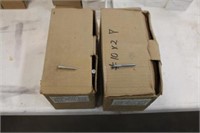 (2) Boxes of #10x1 1/2" &2" 800PC Flat Head