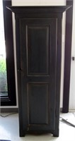 Painted Forest Green Chimney Cabinet