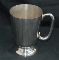 Vintage Silverplate Handled Mug