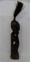 Tribal Hand Carved Figure 17"tall