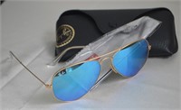 Authentic Ray Ban  Polarized Aviator Sunglasses