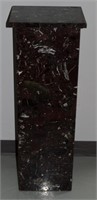 Black Marble Plinth  36t" x 13w" x 11d"