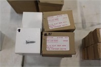 (21) Boxes of #10x1" 100PC Flat Head Plated