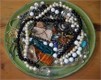 Costume Jewelery Lot (Green Tray Not Included)