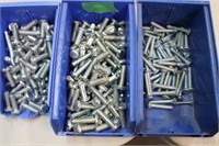 (3) Totes of Assorted Bolts