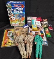 AWESOME LOT OF GI JOES COMIC RELATED ITEMS