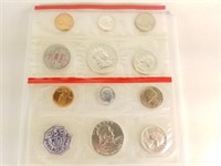 1962 UNCIRCULATED D&P COIN SETS