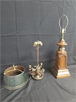 2PC VTG AND DECORATIVE LAMP LOT