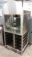 Oven Cabinet Shell With Pan Rack Storage- 36x30x79