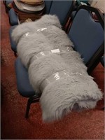 Furry rug