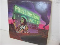 VINYL - THE KINKS Preservation Act 2 VG+ Double LP