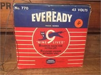 Eveready 45 volt battery circa 1928