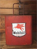 Mobil 6 bottle oil bottle rack  (USA)