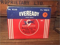 Eveready 1 1/2 volt battery circa 1928