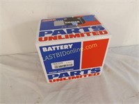 NEW PARTS UNLIMITED MOTORCYCLE / ATV BATTERY