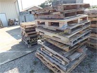 ASSORTED WOODEN PALLETS - LOT #1