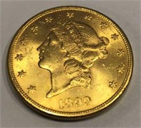 1899-S BU Liberty $20 Gold Piece