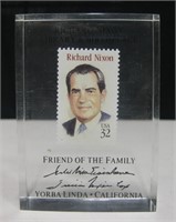 3" Tall NIXON Stamp - Encased