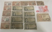 Spain - Lot Of Vintage Currency