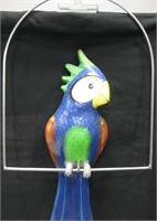 20" Tall Parrot On Perch