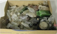 Vintage & Antique Glass Bottles - Asstd. Colors