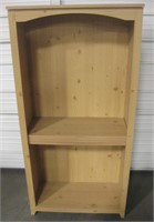 58.5" Wood Book Shelf -  Needs Shelf Pegs