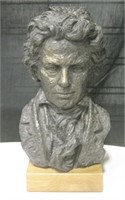 Beethoven Bust, Signed by Artist