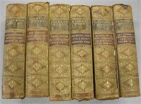 6 Volume Set Charles Dickens 1868 Printed Books