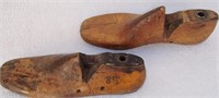 Vintage Wood Shoe Forms - Size 8.5