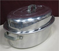 16" x 11" x 7" Aluminum Roasting Pan