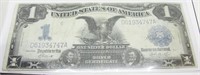 1899 US Mint Black Eagle $1 Silver Certificate