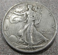 1935 Liberty Walking Silver Half Dollar