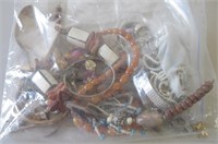 Bag lot of Assorted Jewelry