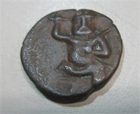 Ancient Ibiza / Ebusus God Bes 1st Century BC Coin