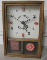 Vintage Las Vegas Nevada Wall Clock