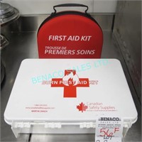 LOT,2X PARTIALLY USED, FIRST-AID KITS (CLIPS