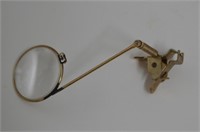 Antique Bauch & Lomb 4X Clip On Loupe